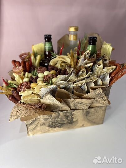 Съедобные букеты для женщин