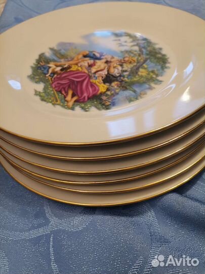 Тарелка столовая Мадонна Пастушка Пастораль