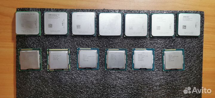 Процессоры amd и Intel