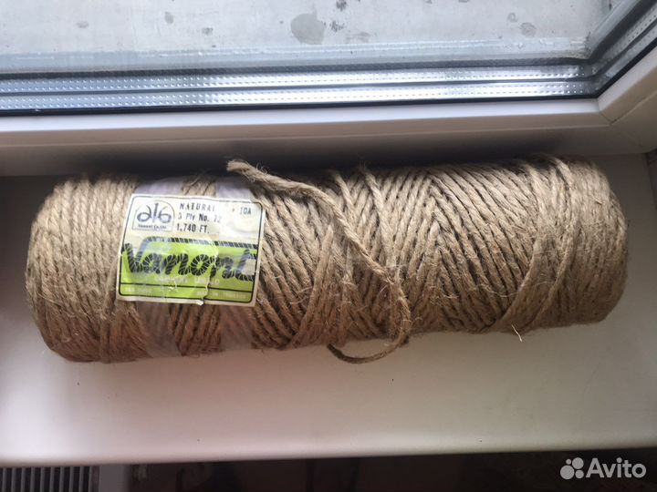 Джутовый канат 6мм