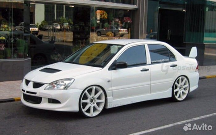 Обвес Бампера на Mitsubishi Lancer 9