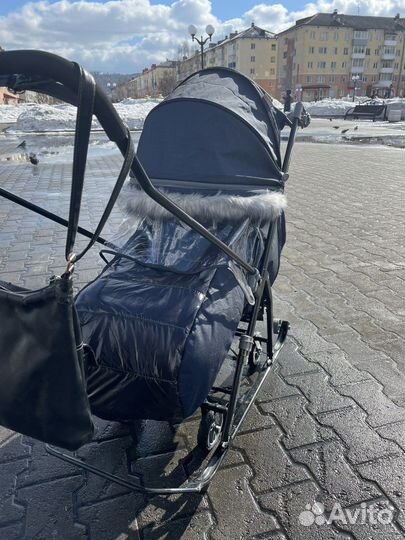 Санки коляска