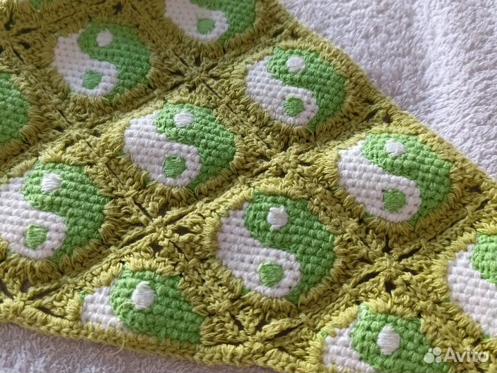 Вязаная косынка летняя