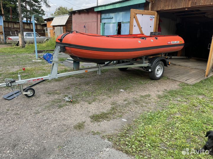 Прицеп для лодки мзса