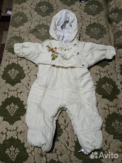 Зимний комбинезон для девочки