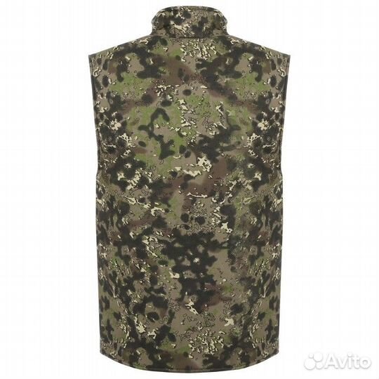 Жилет утеплённый, ткань смесовая, цвет blur 1332