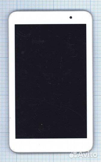 Дисплей Asus MeMo Pad 7 ME176 белый с рамкой