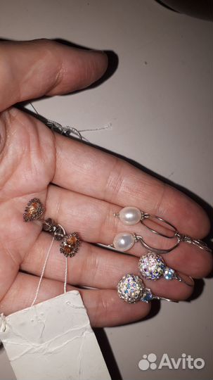 См.все фото.Коллекция серебряных украшений 925