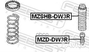 Пыльник амортизатора зад прав/лев mzshbdw3R