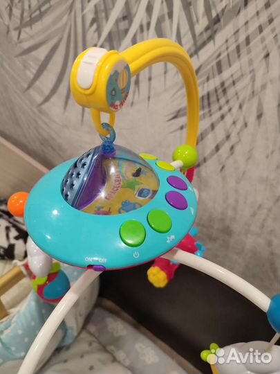 Мобиль на кроватку музыкальный с проектором