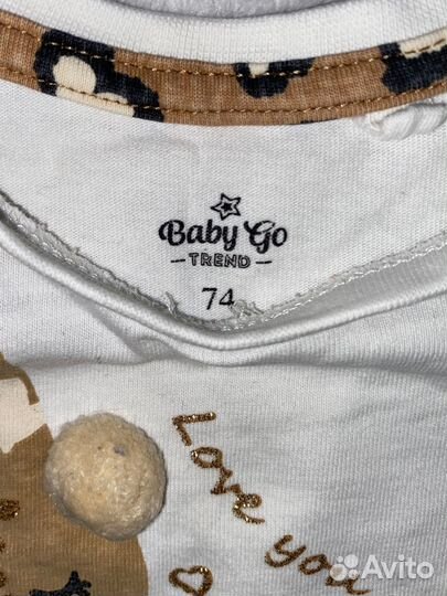 Кофта для девочки 74