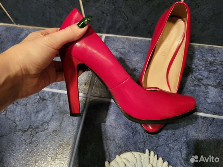 Туфли красные