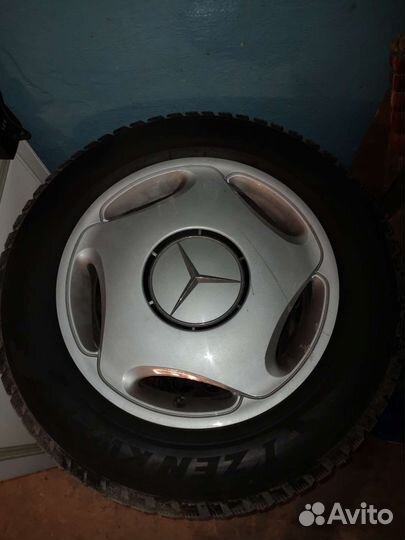 Колпаки mercedes r15 к-кт 4шт оригинал