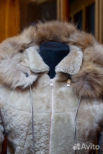 Шуба из мутона