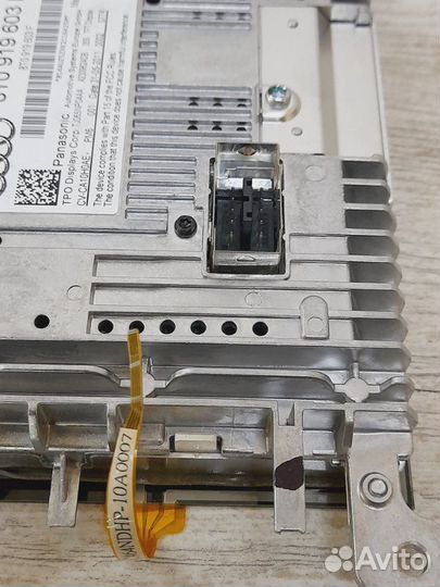 Дисплей компьютера Audi A4 B8 2.0 cdnc 2011