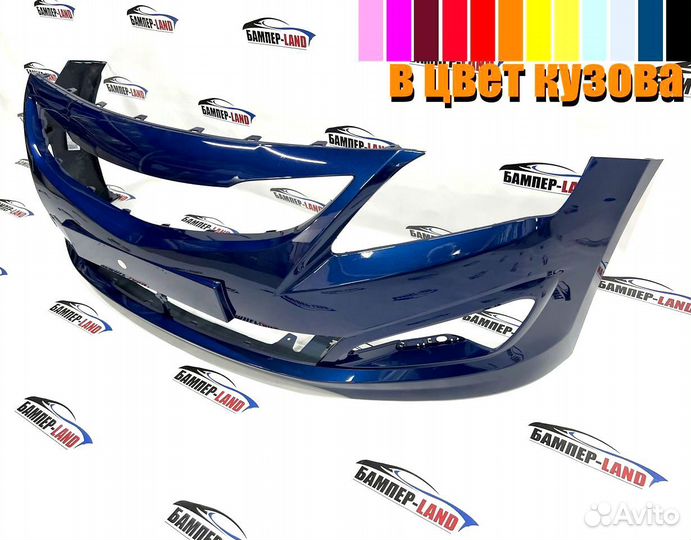 Бампер передний Hyundai Solaris 14-17 Новый любой