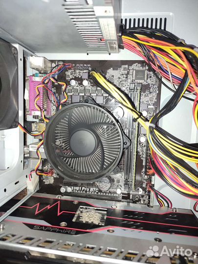 ASRock H81 Pro BTC R2.0+ celeron g1840 + 4gb ddr3