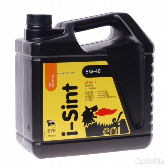 5w-40 ENI i-Sint 4л