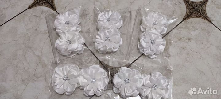 Банты для волос ручной работы для школы