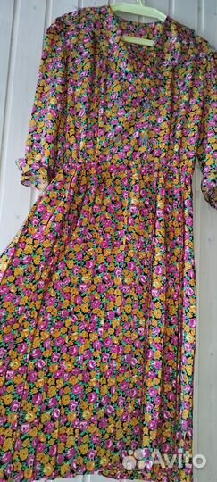 Платье винтаж ГДР, разм 50 в отличном состоянии