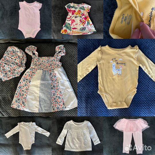 Брендовые вещи пакетом оригинал Carter's