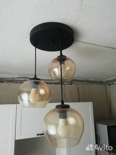 Люстра потолочная бу