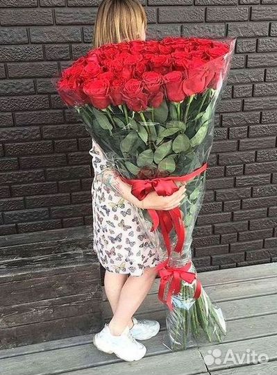 Высокие розы Гигантские розы Доставка цветов