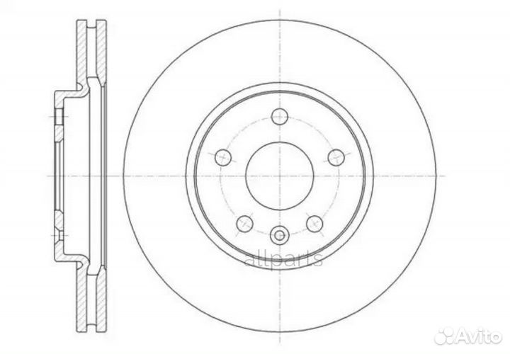 Road house 6131310 Диск тормозной