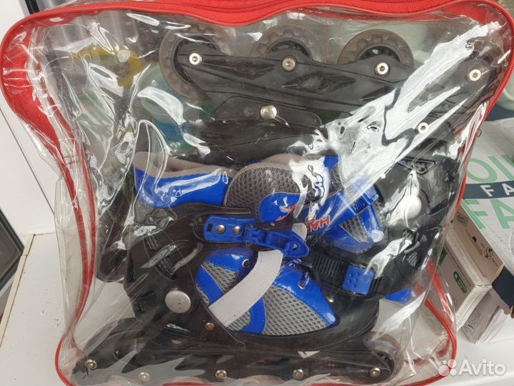 Роликовые коньки р.34-39