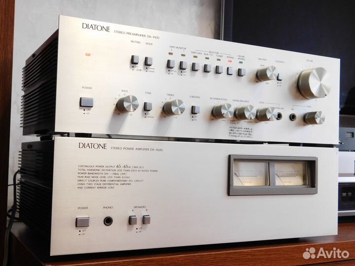 Diatone DA-A610 + DA-P610 (Mitsubishi)