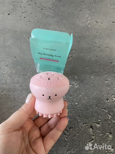 Осьминожка для очистки пор и массажа лица