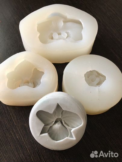 Набор молдов-орхидеи 4 шт