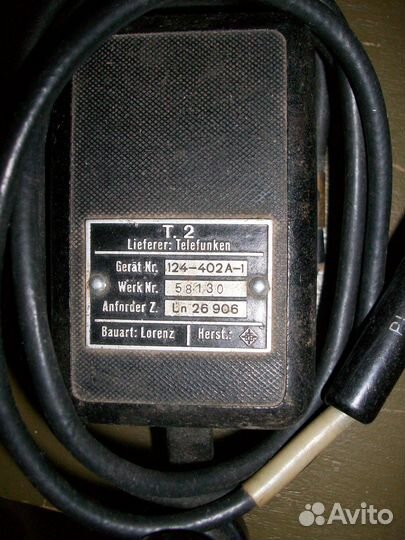 Ключ телеграфный немецкий времен ВОВ