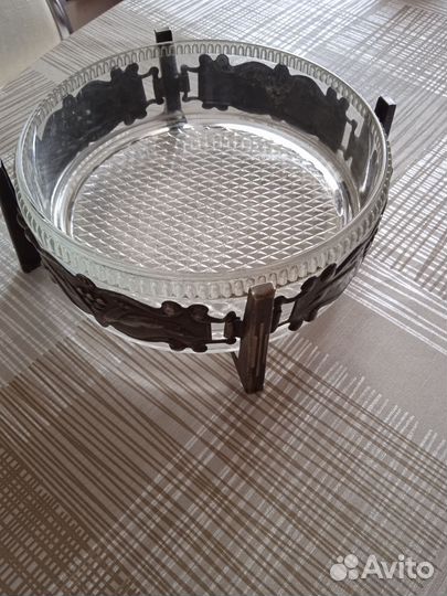 Пепельница хрустальная СССР