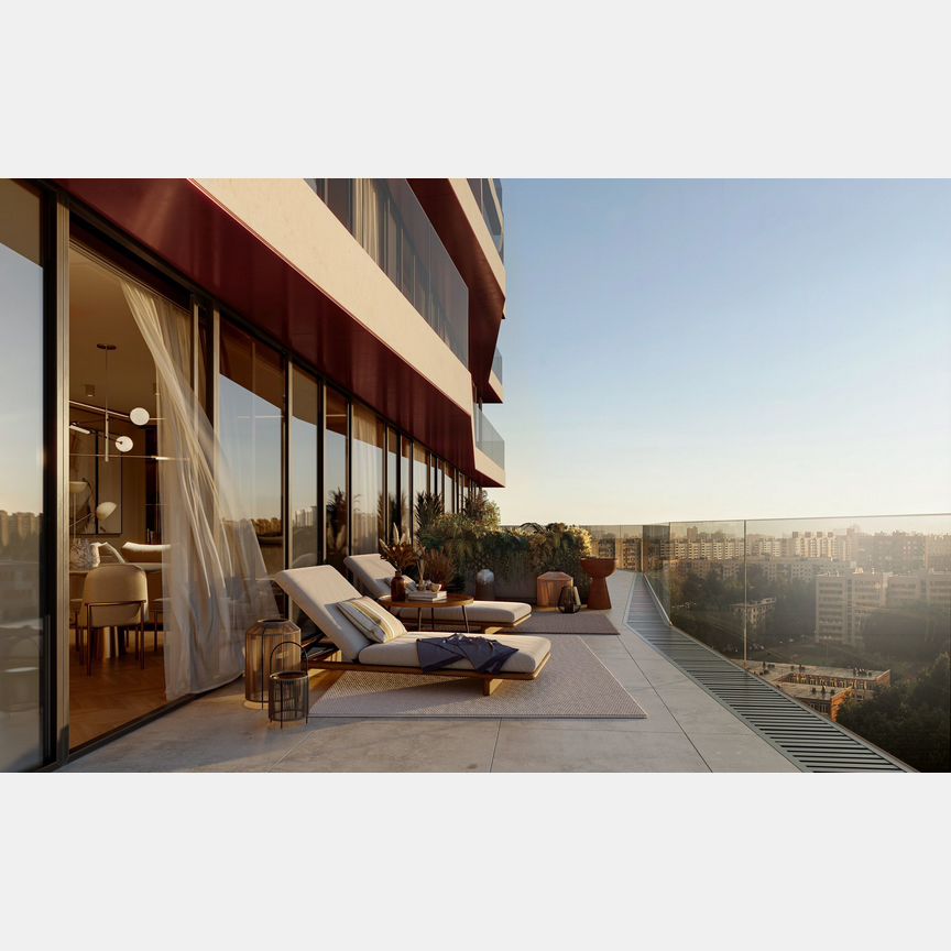 1-к. квартира, 47,1 м², 14/22 эт.