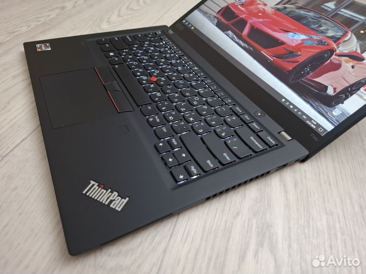 ThinkPad T14s Ryzen 5 12 потоков 16GB сенсорный