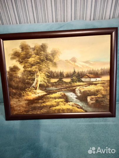 Картина маслом на холсте пейзаж