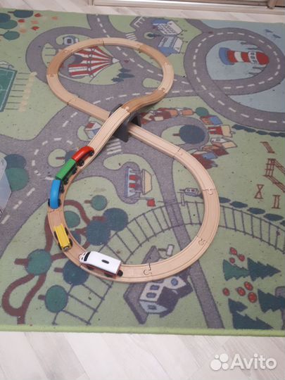 Паравоз и железная дорога IKEA