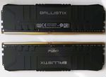 DDR4 Crucial Ballistix 8x2 GB 3200 мгц CL16