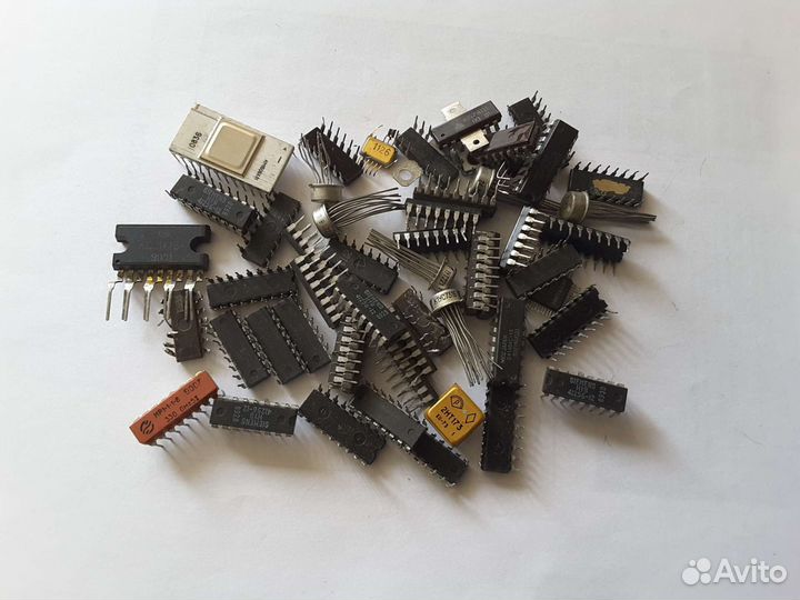 Транзисторы,диоды, резисторы и микросхемы СССР