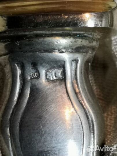 Старинный набор ножей для масла/паштета