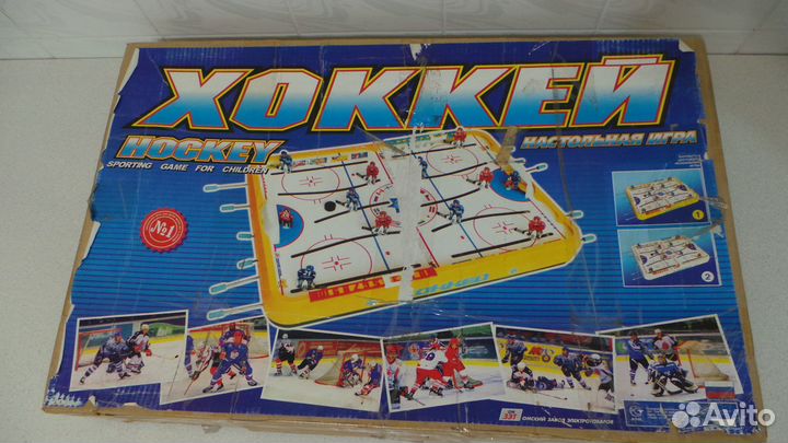 Настольная игра хоккей. Настольный хоккей