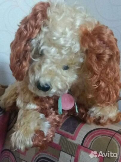 Игрушка собачка винтаж