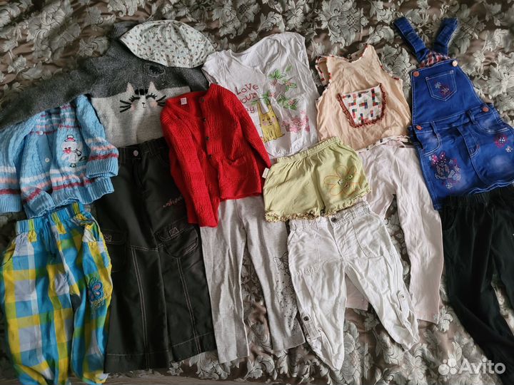Детские вещи пакетом для девочки