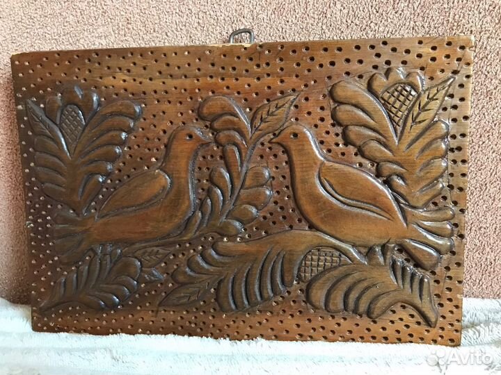 Панно из дерева СССР