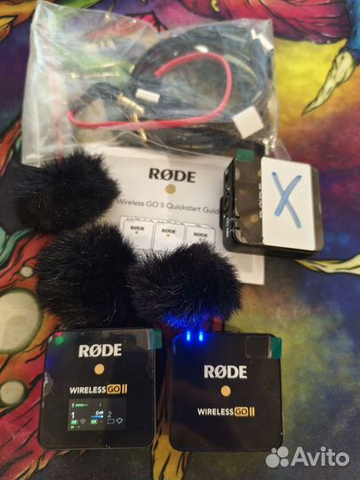 Комплект микрофонов Rode Wireless GO II Single Set