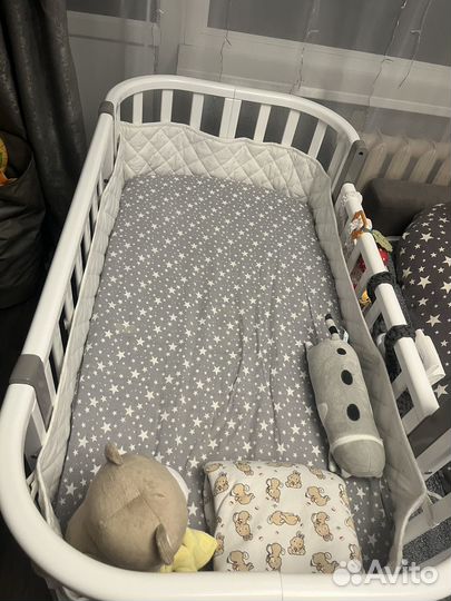 Бортики в детскую кроватку