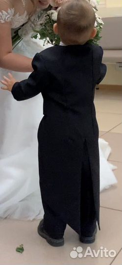 Костюм с фраком брючный на праздник для малыша
