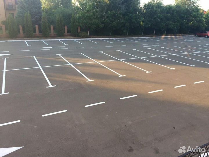 Разметка парковочных мест