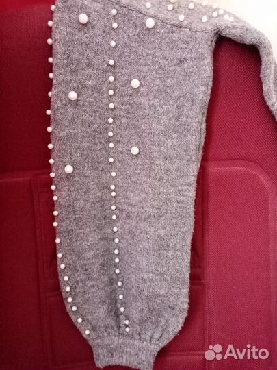 Свитер укороченный